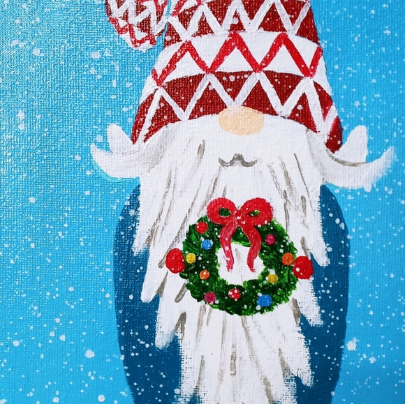 Christmas gnome painting - Picture 4 of 5